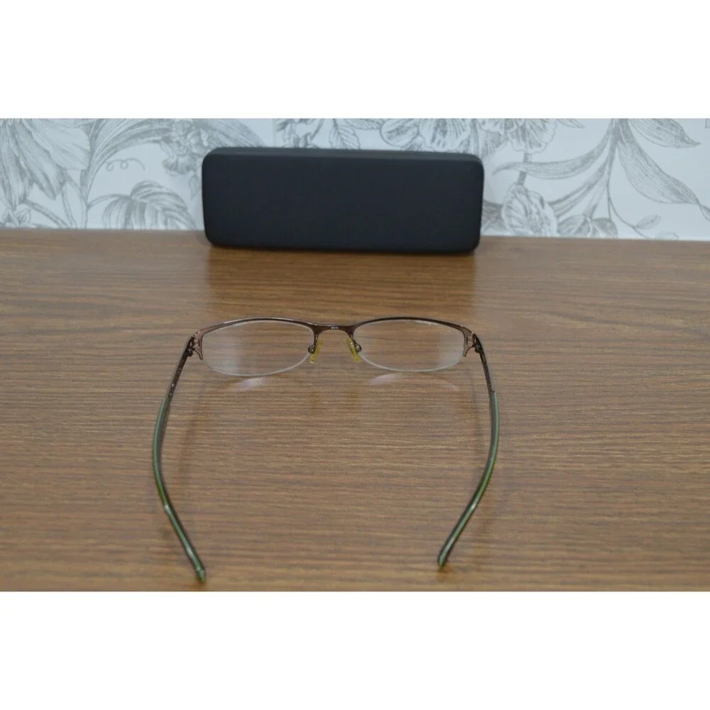 Guess Women's Cat Eye Glasses 37 Frame Grooved Metal 50 18-135 Eyeglasses 1504